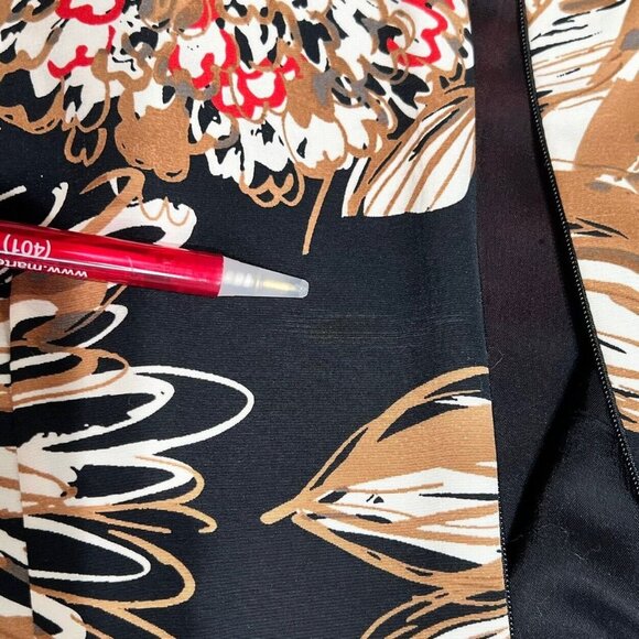 Trina Turk Shift Dress Pleated Spellbound Floral Sleeveless Size 10 Tropical - Picture 3 of 14